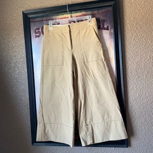 Ann Taylor flared Capri pants